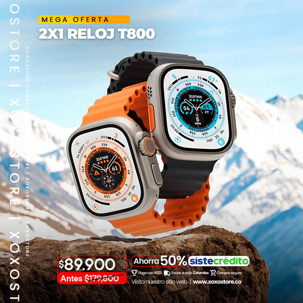 2x1 reloj t800