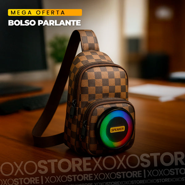 Bolso parlante de caballero