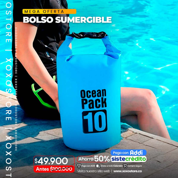 Bolso sumergible para playa o piscina