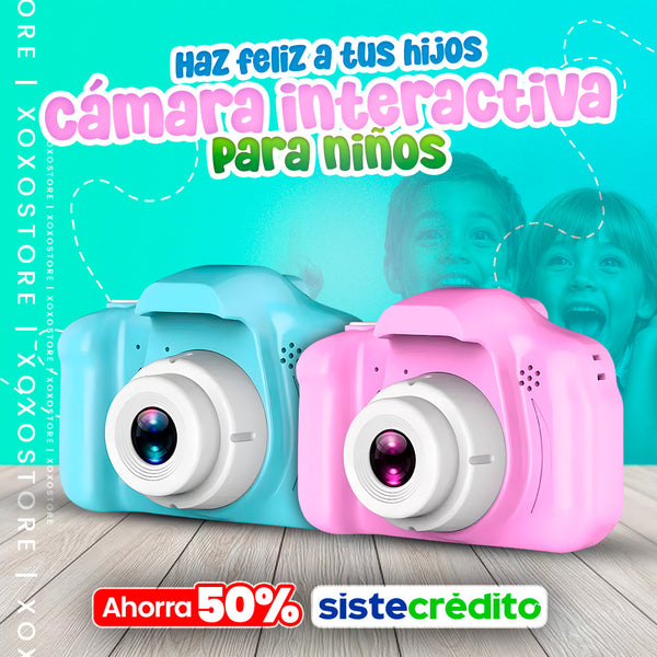 Camara vintage para niños