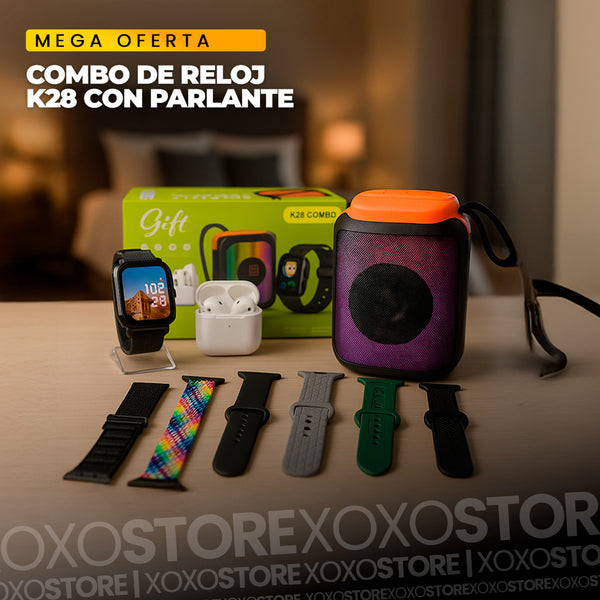 Combo de reloj k28 con parlante