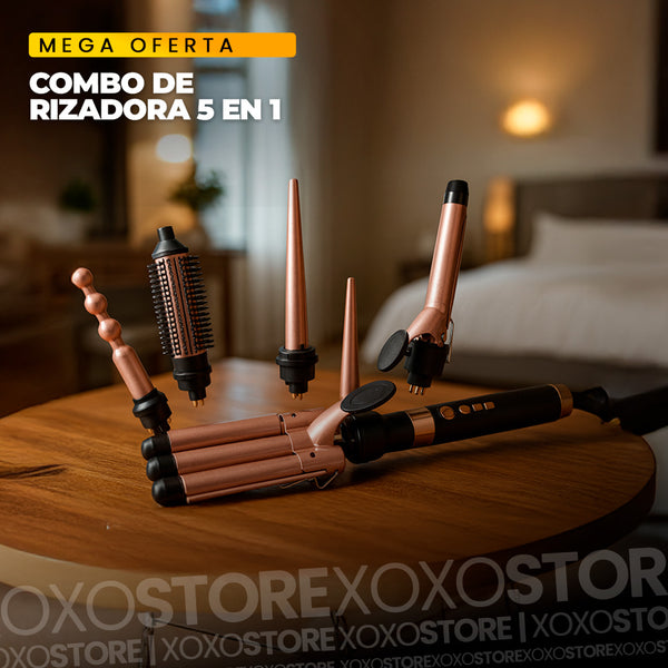 Combo de rizador 5 en 1