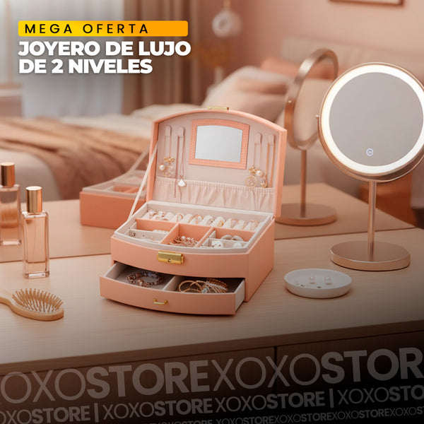 JOYERO DE LUJO 2 NIVELES