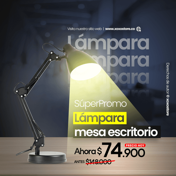 Lampara para mesa  o escritorio