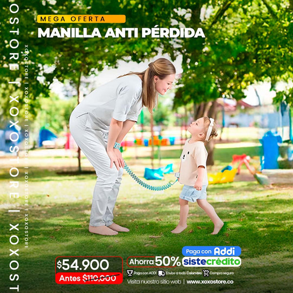 Manilla anti perdida infantil