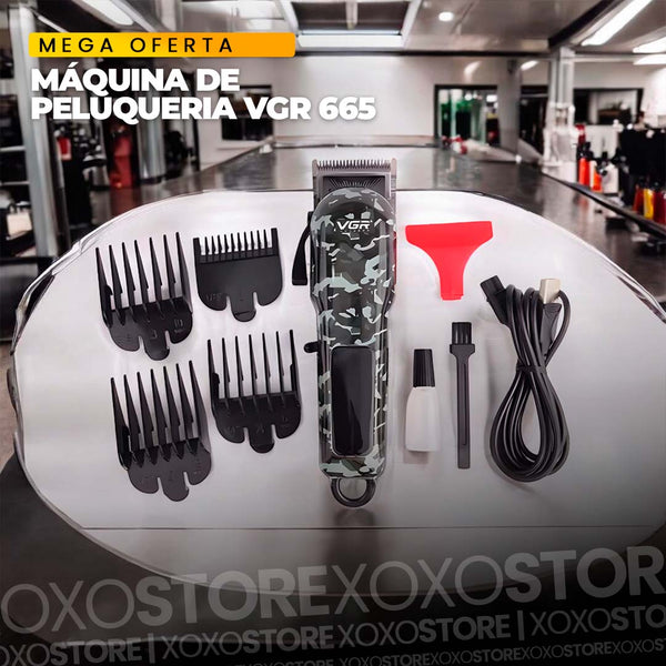 MAQUINA PELUQUERA VGR V-665 CAMUFLADA