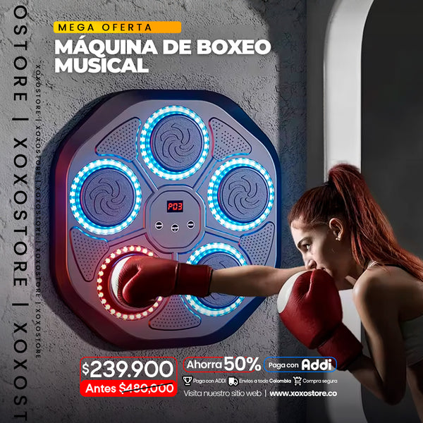 Maquina de boxeo musica grande