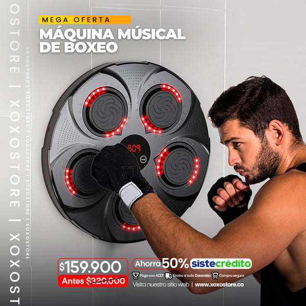 Maquina de boxe musical OFERTA ESPECIAL 2.0