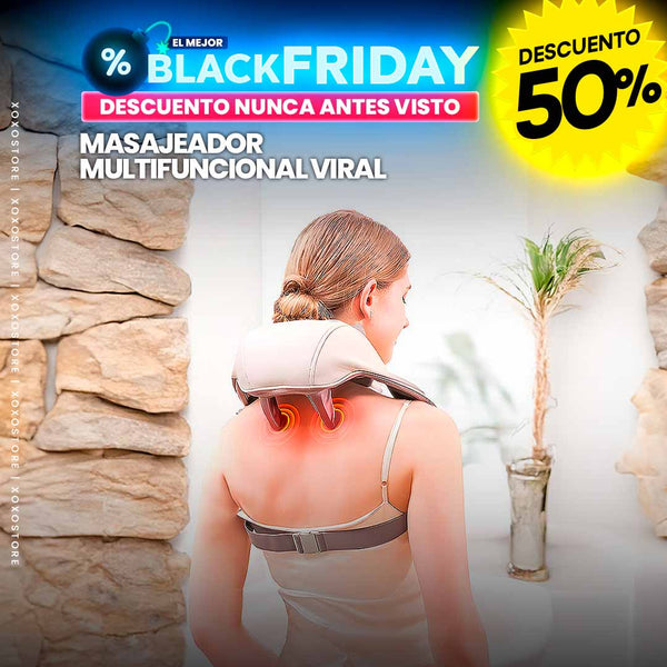 Masajedor cervical multifuncional viral