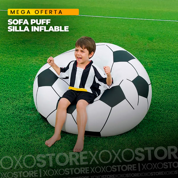 Puff futboll para niños