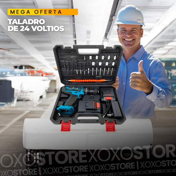 Taladro de 24 voltios
