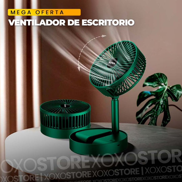 Ventilador portatil para escritorio pequeño