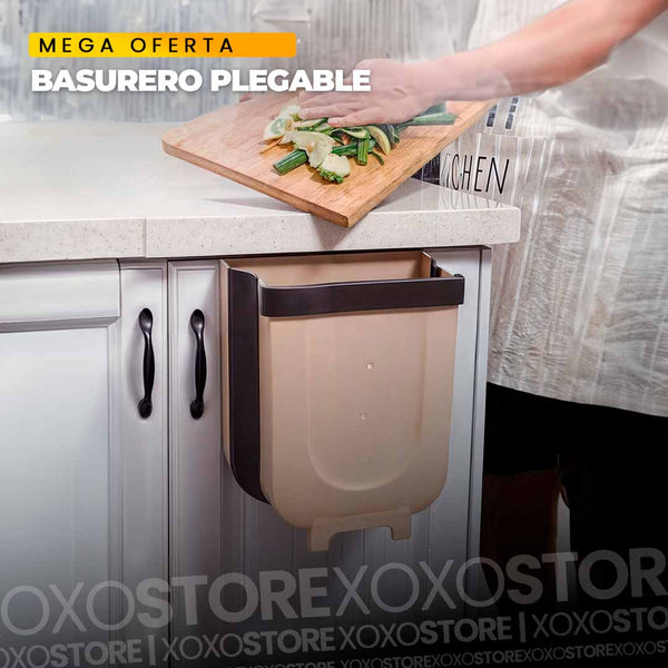 BASURERA PARA COCINA PLEGABLE