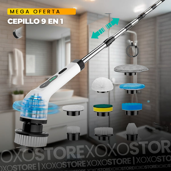 Cepillo electrico 9 en 1 multifuncional