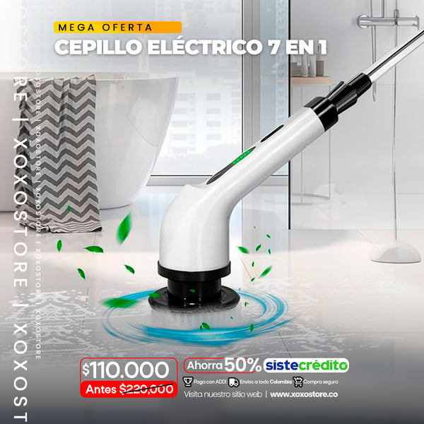 Cepillo electrico 7 en 1 multifuncional