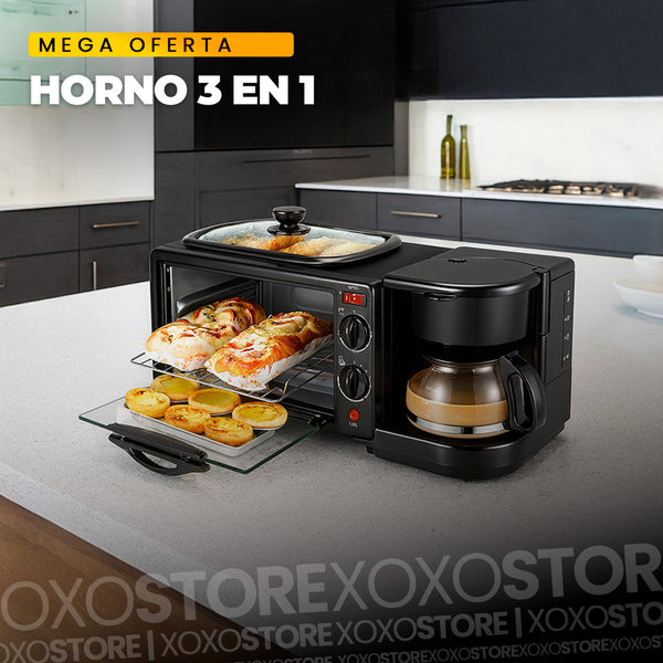 Horno 3 en 1