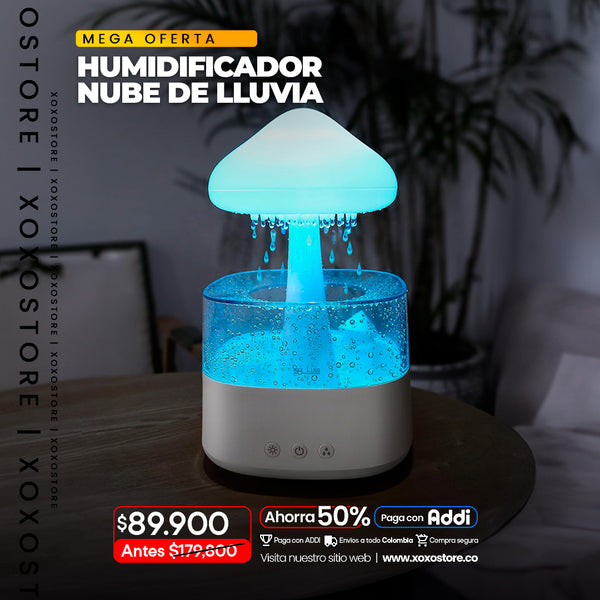 Humidificador nube de lluvia