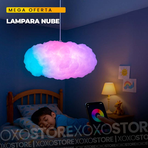 Lampara de nube RGB